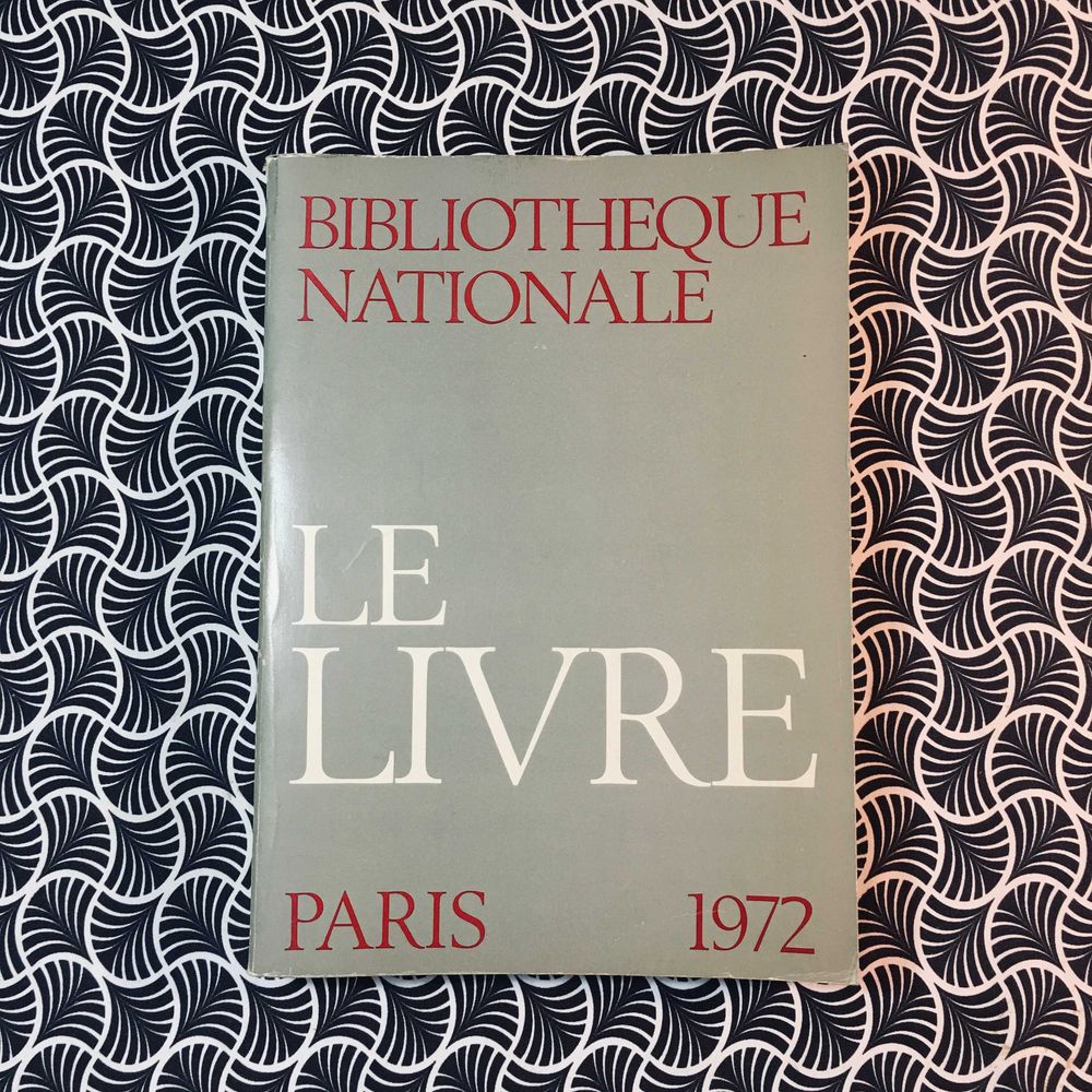 Le Livre  - Bibliotheque Nationale