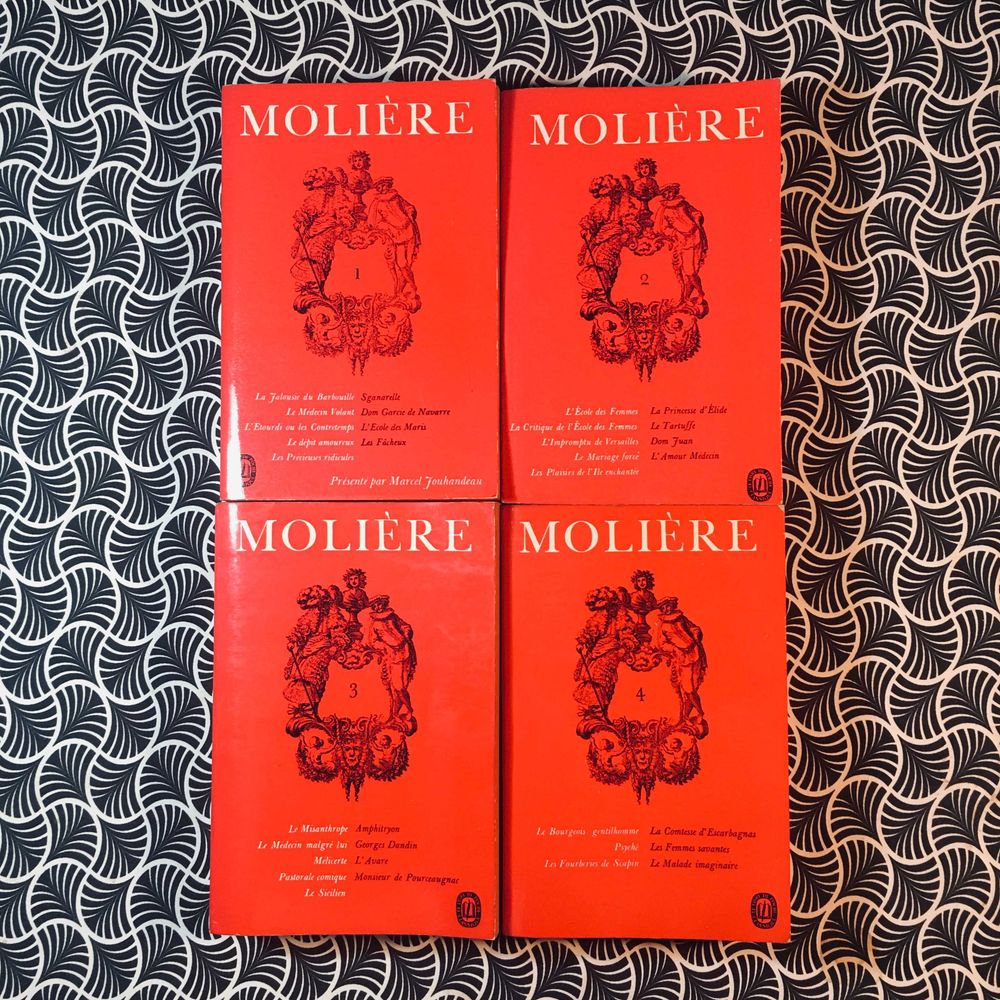 Théâtre Complet de Molière (4 tomes)