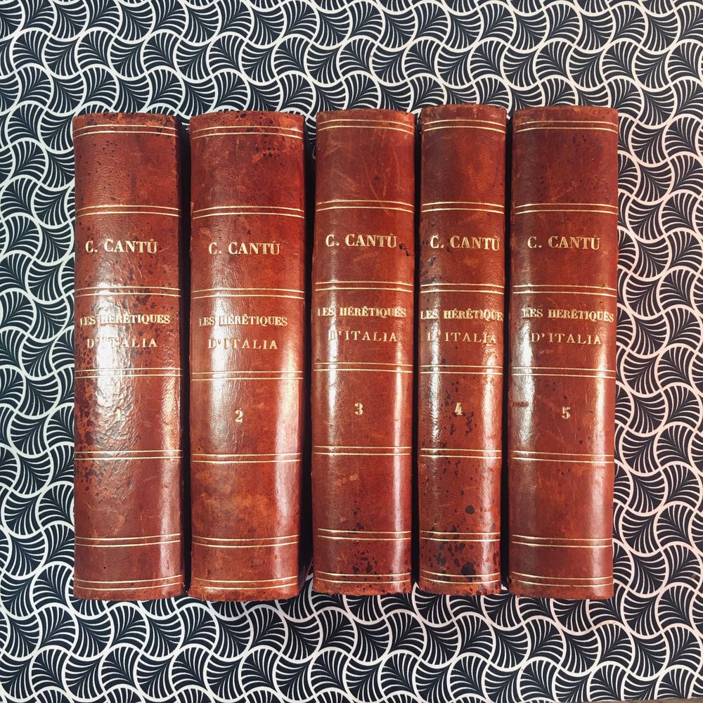 Les Hérétiques D’Italie (5 vols.) - César Cantú