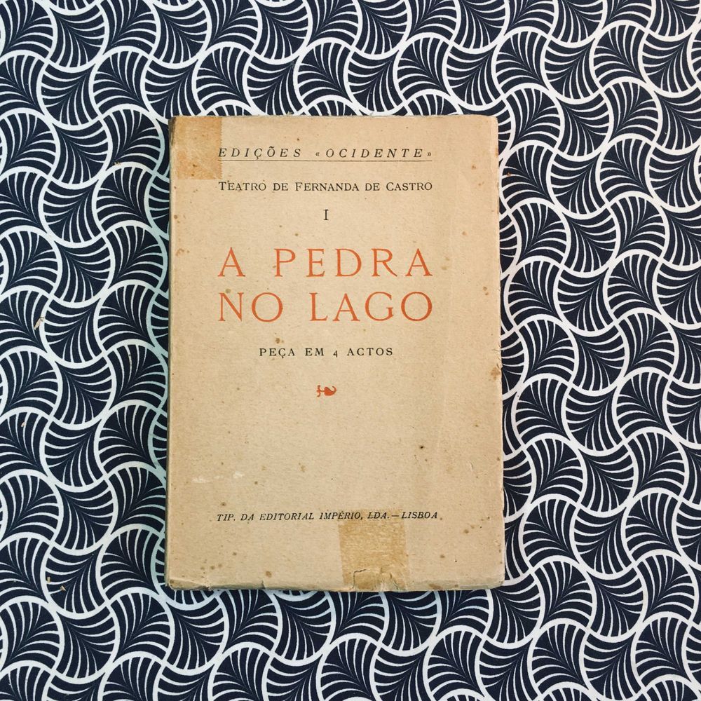 A Pedra do Lago (1ª ed.) - Fernanda de Castro