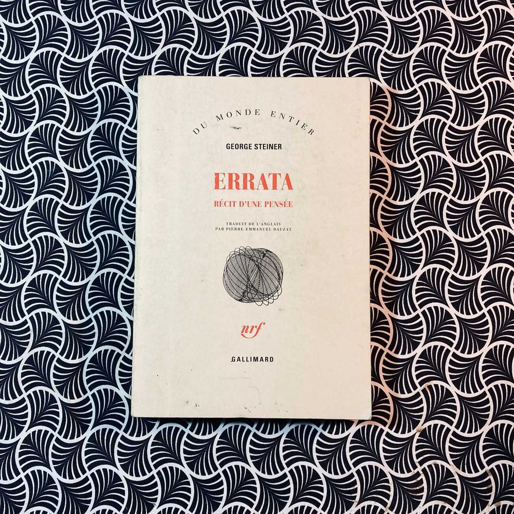 Errata - George Steiner