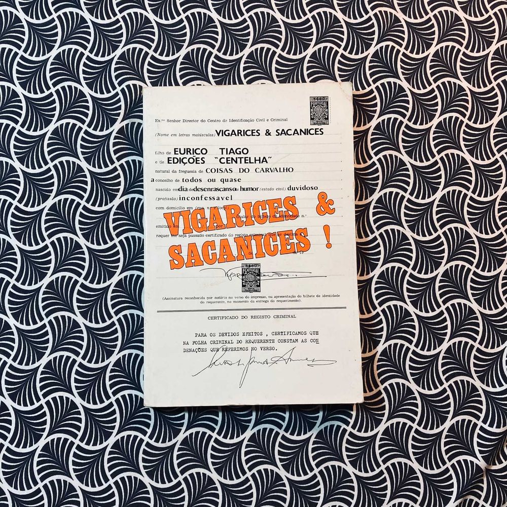 Vigarices & Sacanices - Eurico Tiago